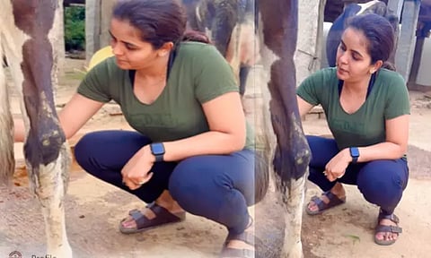 பால் பண்ணை ஆரம்பித்த பிரபல சீரியல் நடிகை: புதிய முயற்சிக்கு ரசிகர்கள் வாழ்த்து