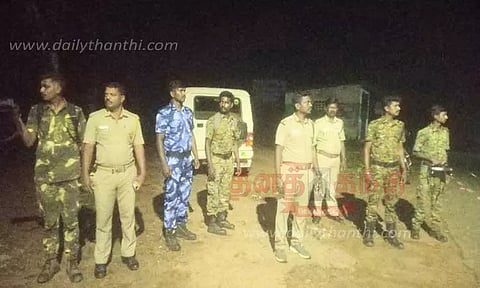 வனத்துறையினர் கண்காணிப்பு பணி தீவிரம்