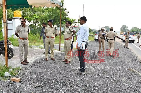 முதல்- அமைச்சர் மு.க.ஸ்டாலின் வருகையை முன்னிட்டு பாதுகாப்பு பணிகளை டி.ஐ.ஜி. ஆய்வு