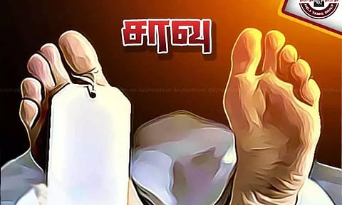 மோட்டார் சைக்கிள்கள் மோதல்; நகராட்சி ஊழியர் பலி