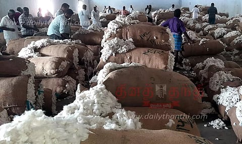 ரூ.20 லட்சத்துக்கு பருத்தி ஏலம்