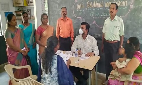 கருங்குளம் யூனியனில் மாற்றுத்திறனாளிகளுக்கு சிறப்பு மதிப்பீட்டு மருத்துவ முகாம்