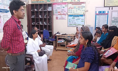 கர்ப்பிணிகளுக்கு ஆரோக்கிய விழிப்புணர்வு நிகழ்ச்சி