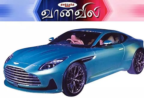 ஆஸ்டன் மார்டின் டி.பி 12 அறிமுகம்