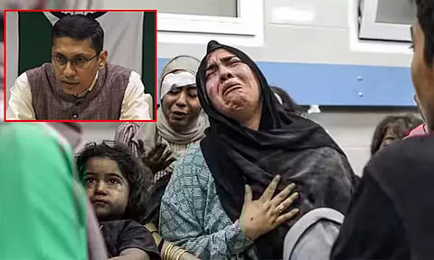 காசா மருத்துவமனை மீது தாக்குதல்; சர்வதேச மனிதநேய சட்டம் கடுமையாக கடைப்பிடிக்கப்பட வேண்டும்: இந்தியா வலியுறுத்தல்