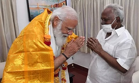 பங்காரு அடிகளார் மறைவு : பிரதமர் மோடி இரங்கல்