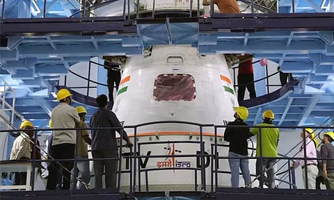 ககன்யான் மாதிரி விண்கலம் சோதனை தாமதம்; இஸ்ரோ தகவல்