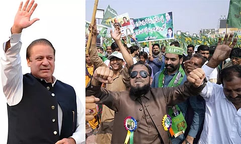 4 ஆண்டுகளுக்கு பிறகு பாகிஸ்தான் திரும்பினார் நவாஸ் ஷெரீப்.. கட்சியினர் உற்சாகம்