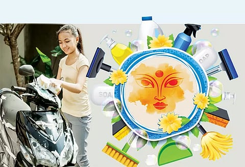 ஆயுத பூஜைக்கு வீட்டை தயார்படுத்த ஆலோசனைகள்