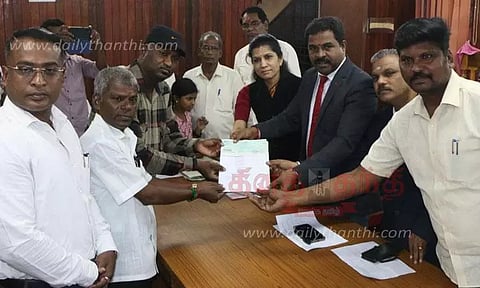 மக்கள் நீதிமன்றத்தில் 14 வழக்குகளில் ரூ.16 லட்சம் நிவாரணம்