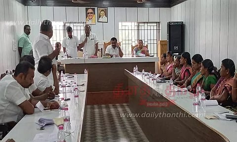 சுரண்டை நகராட்சி கூட்டம்