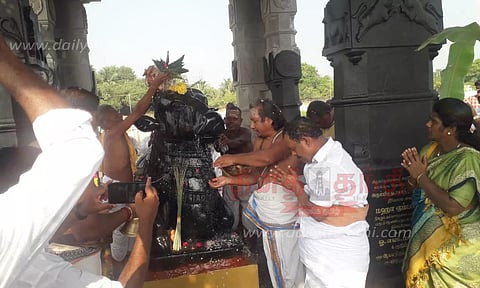 வேதாமிர்த ஏரி தடாக நந்திகேஸ்வரர் கோவிலில் மண்டலாபிஷேக விழா