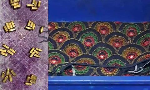 பெங்களூரு விமான நிலையத்தில் ரூ.67½ லட்சம் கடத்தல் தங்கம் சிக்கியது