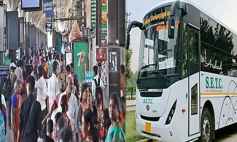 அரசு விரைவு பேருந்துகளில் 4.80 லட்சம் பேர் பயணம் - அமைச்சர் சிவசங்கர்