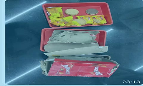 மங்களூரு விமான நிலையத்தில் ரூ. 6 லட்சம் கடத்தல் தங்கம் பறிமுதல்