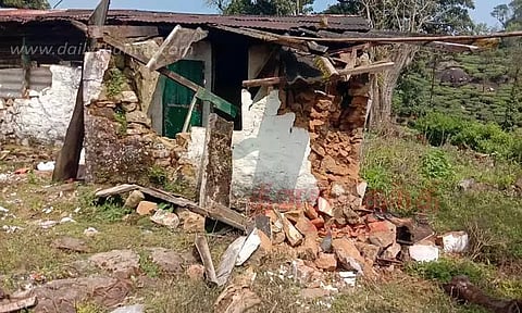 தோட்ட அலுவலகத்தை சூறையாடிய காட்டு யானைகள்