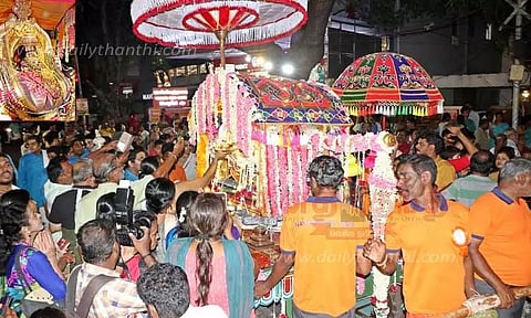 அன்னபூரணி யோக நரசிம்மர் கோவிலில் நவராத்திரி விழா