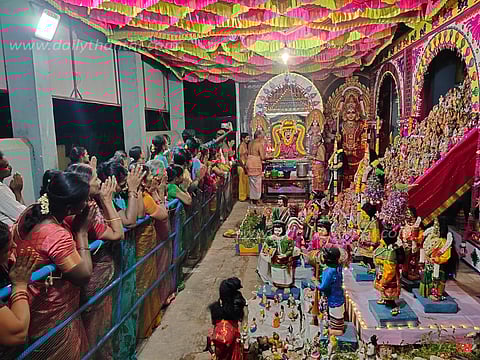 மயிலாடுதுறை மாவட்ட கோவில்களில் நவராத்திரி விழா