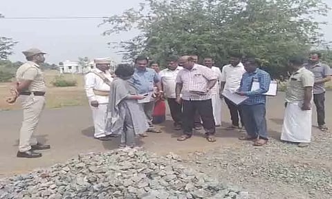 வளர்ச்சி திட்ட பணிகளை கலெக்டர் ஆய்வு