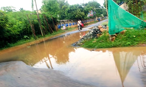 அன்னவாசல், கீரமங்கலம் பகுதிகளில் கனமழை