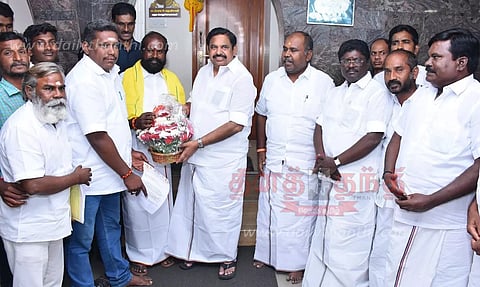 தேவர் ஜெயந்தி விழாவில் கலந்து கொள்ள எடப்பாடி பழனிசாமிக்கு அழைப்பு