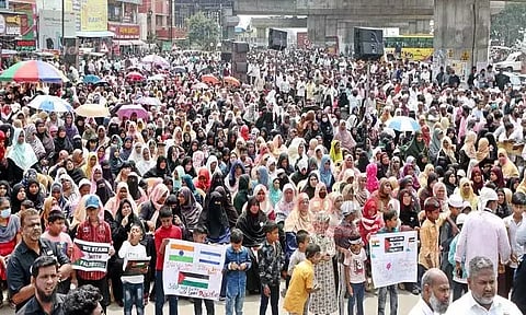 கோவை: பாலஸ்தீனத்திற்கு ஆதரவாக கொடியை பறக்கவிட்ட நபர்கள் மீது வழக்கு