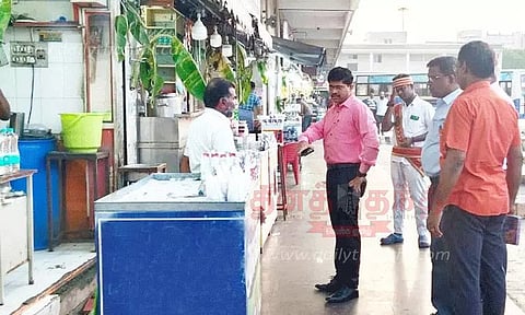 நெல்லை புதிய பஸ் நிலையத்தில் மாநகராட்சி ஆணையாளர் ஆய்வு