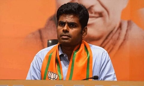 தூத்துக்குடி மீனவர்களை விடுவிக்க நடவடிக்கை எடுக்கவேண்டும்: வெளியுறவு மந்திரிக்கு அண்ணாமலை கடிதம்