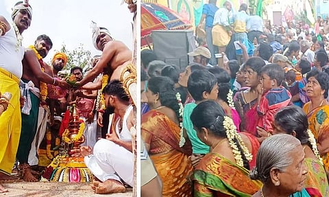 விழுப்புரம் நரசிங்கபுரம்முத்துமாரியம்மன் கோவில் மகா கும்பாபிஷேக விழா