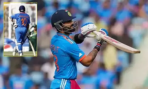 டக்-அவுட்டில் தெண்டுல்கரை சமன் செய்த விராட் கோலி..!!