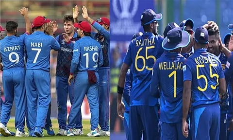 உலகக் கோப்பை கிரிக்கெட்: இலங்கை-ஆப்கானிஸ்தான் அணிகள் இன்று மோதல்