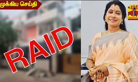 கோவையில் திமுக பிரமுகர் மீனா ஜெயக்குமார் வீட்டில் வருமான வரித்துறை சோதனை