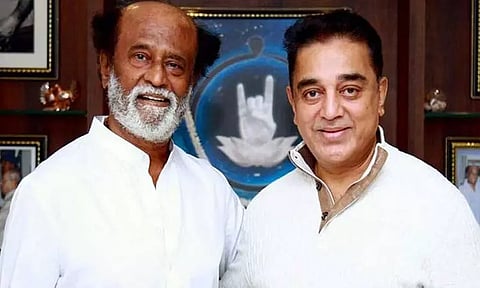 நடிகர் ரஜினிகாந்துக்கு நன்றி கூறிய கமல்ஹாசன்...!