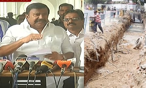 'சென்னையில் மழைநீர் வடிகால் பணிகள் 98 சதவீதம் நிறைவு"- அமைச்சர் கே.என்.நேரு