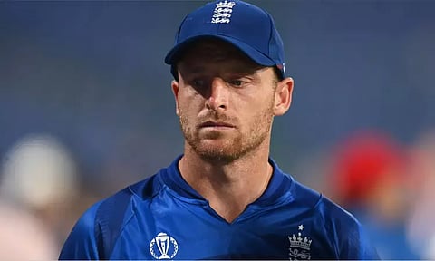 உலகக் கோப்பை தொடரில் இருந்து வெளியேறிய இங்கிலாந்து: "இது மிகவும் வேதனை அளிக்கிறது" - ஜோஸ் பட்லர்