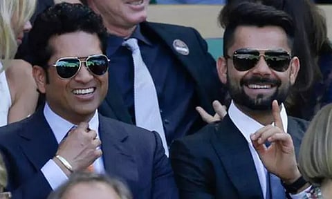 "அவர்தான் எப்போதும் என்னுடைய ஹீரோ"- சச்சின் குறித்து பேசிய விராட் கோலி..!!