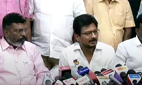 சனாதனம் பற்றிய கருத்தில் இருந்து பின்வாங்கப் போவதில்லை - உதயநிதி ஸ்டாலின் திட்டவட்டம்