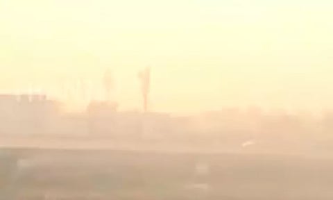 பட்டாசு வெடிப்பு; புகை மூட்டமாக மாறிய சென்னை- காற்று மாசு அதிகரிப்பு