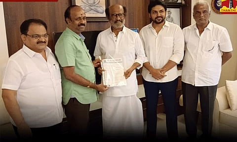 தமிழ் திரையுலகம் சார்பில் நடைபெற உள்ள கலைஞர் நூற்றாண்டு விழா: ரஜினி, கமலுக்கு அழைப்பு