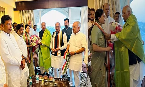 காங்கிரஸ் கட்சியில் இணைந்தார் நடிகை விஜயசாந்தி...!