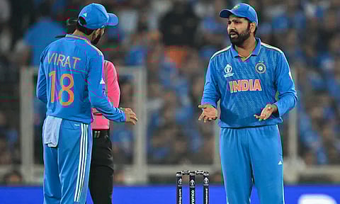 கோலியும் ராகுலும் பெரிய பார்ட்னர்ஷிப்பை அமைக்கவில்லை... ரோகித் சர்மா