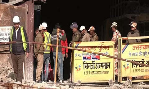 இன்னும் சில மீட்டர்தான்... உத்தரகாண்டில் இறுதிக்கட்டத்தை எட்டியுள்ள மீட்புப்பணி