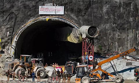 தொழில் நுட்ப கோளாறு: உத்தரகாண்ட் சுரங்க மீட்பு பணிகள் மீண்டும் நிறுத்தம்