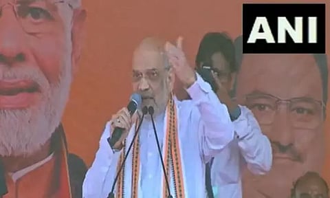 காங்கிரசுக்கு செலுத்தும் வாக்குகள் பிஆர்எஸ் கட்சிக்கு தான் போகும் - தெலுங்கானா பிரச்சார கூட்டத்தில் அமித்ஷா பேச்சு