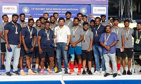 தேசிய ஆக்கி போட்டி: தமிழக அணிக்கு 3-வது இடம்