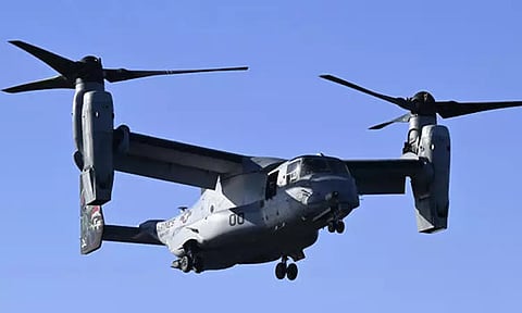 8 பேருடன் சென்ற அமெரிக்க ராணுவ விமானம் ஜப்பான் கடலில் விழுந்தது