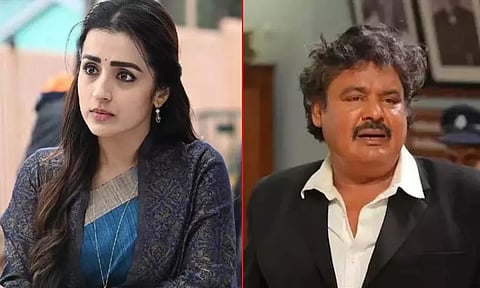 நடிகர் மன்சூர் அலிகான் சர்ச்சை கருத்து தொடர்பாக நடிகை திரிஷாவுக்கு காவல்துறை கடிதம்