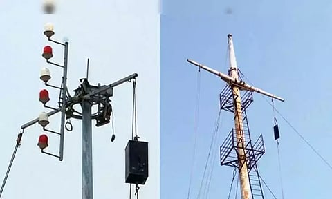 புயல் சின்னம் காரணமாக காசிமேடு மீனவர்கள் மீன்பிடிக்க செல்லவில்லை