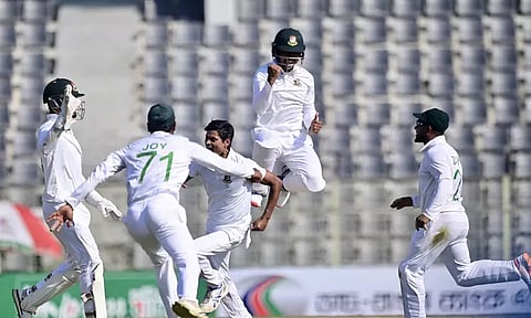 முதல் டெஸ்ட்: நியூசிலாந்தை வீழ்த்தி வரலாற்று சாதனை படைத்த வங்காளதேசம்...!