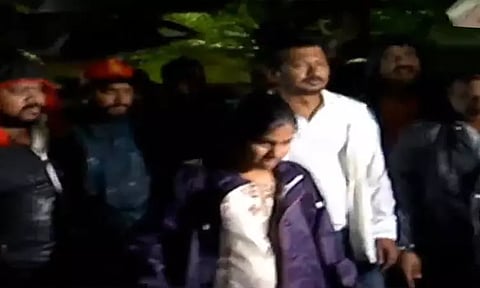 'மிக்ஜம்' புயல்: மழை நீரை வெளியேற்றும் பணி தீவிரம் - அமைச்சர் உதயநிதி ஸ்டாலின் நேரில் ஆய்வு